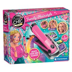 Laste juuksevärvikomplekt Clementoni Trendy Hairstyle Crazy Chic hind ja info | Tüdrukute mänguasjad | kaup24.ee