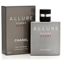 Туалетная вода Chanel Allure Homme Sport Eau Extreme EDP для мужчин, 100 мл цена и информация | Мужские духи | kaup24.ee