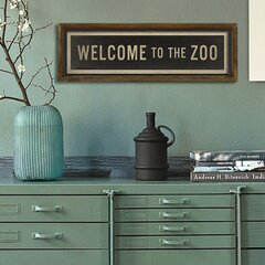 Репродукция Welcome to the zoo kaina ir informacija | Картины, живопись | kaup24.ee