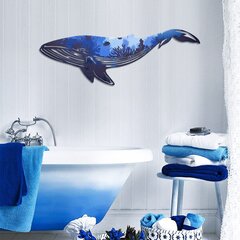 Декорация на стену Whale, 1 шт. цена и информация | Детали интерьера | kaup24.ee
