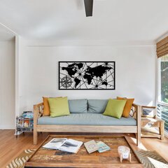 Настенная декорация World Map Large, 1 шт. цена и информация | Детали интерьера | kaup24.ee