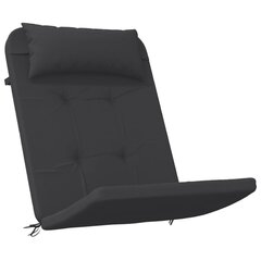 vidaXL Adirondack toolipadjad 2 tk, must, oxford kangas hind ja info | Toolipadjad ja -katted | kaup24.ee