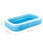 Bestway kandiline täispumbatav bassein 262x175x51cm sinine, valge цена и информация | Basseinid | kaup24.ee