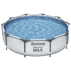 Bestway Steel Pro MAX ujumisbasseini komplekt 305 x 76 cm hind ja info | Basseinid | kaup24.ee