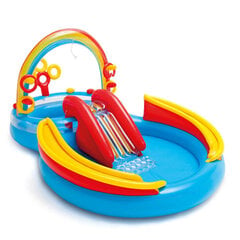 Intex täispumbatav bassein "Rainbow Ring Play Center" 297x193x135 cm hind ja info | Basseinid | kaup24.ee