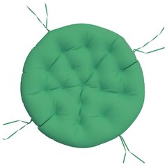 vidaXL ümmargune istmepadi, roheline, Ø100 x 11 cm, oxford kangas hind ja info | Toolipadjad ja -katted | kaup24.ee