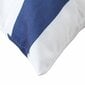 vidaXL euroaluse istmepadjad 3 tk, sinise/valge triibuline, kangas hind ja info | Toolipadjad ja -katted | kaup24.ee