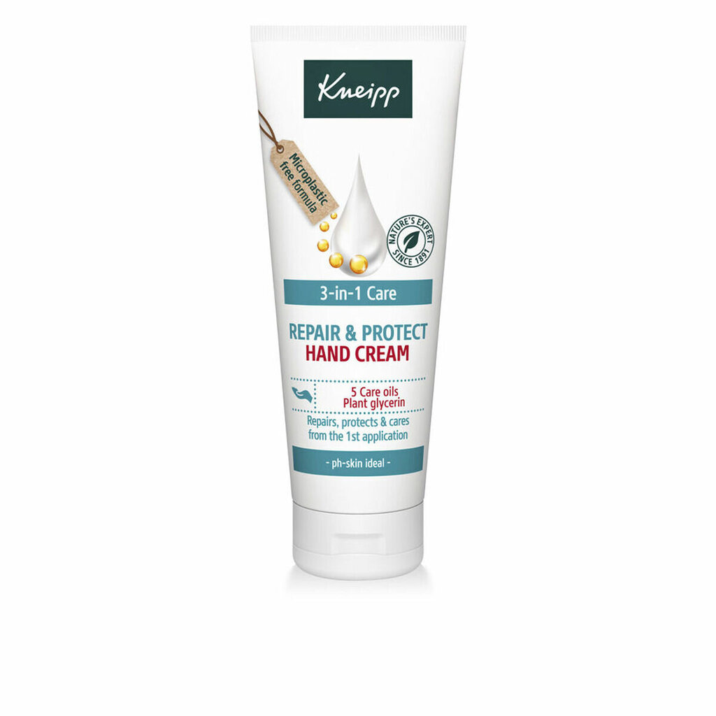 Kätekreem Kneipp Repair Protect 3-in-1 75 ml hind ja info | Kehakreemid, losjoonid | kaup24.ee