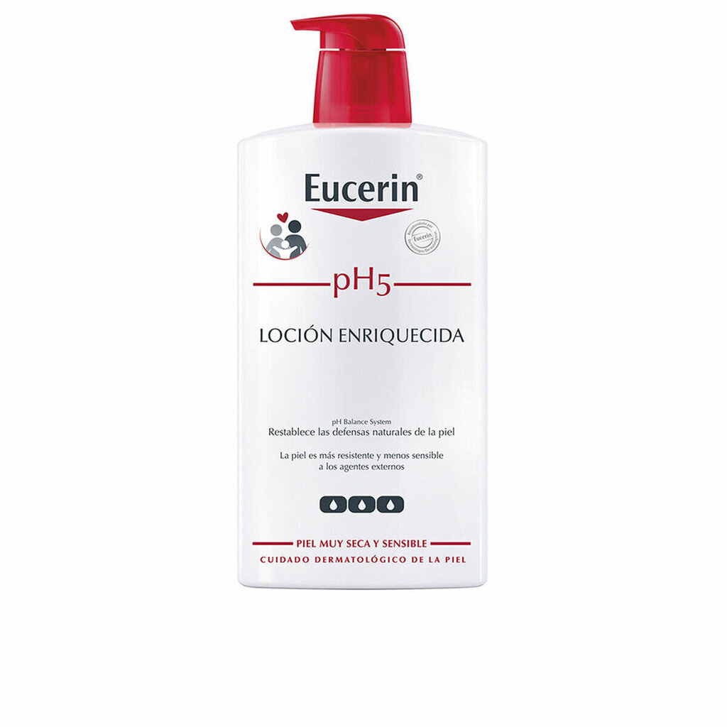 Ihupiim Eucerin pH5 (1 L) цена и информация | Kehakreemid, kehaspreid | kaup24.ee