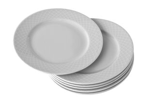 Taldrikute komplekt, 6 tk, 17 cm Clover цена и информация | Посуда, тарелки, обеденные сервизы | kaup24.ee