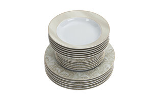 Õhtusöögikomplekt 6/18 Atlanta Gold цена и информация | Посуда, тарелки, обеденные сервизы | kaup24.ee