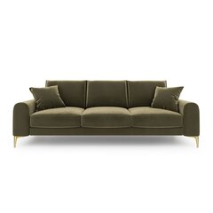 Четырехместный диван Velvet Larnite, 237x102x90 см, зеленый цена и информация | Диваны | kaup24.ee