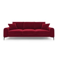 Четырехместный диван Velvet Larnite, 237x102x90 см, цвет красный цена и информация | Диваны | kaup24.ee
