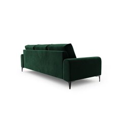 Трехместный диван Velvet Larnite, 222x102x90 см, темно-зеленый цена и информация | Диваны | kaup24.ee