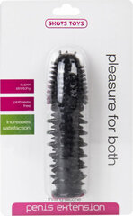 Peenisevarrukas Shots Toys Thrilling Silicone Penis Extension hind ja info | Peeniserõngad, mansetid jne. | kaup24.ee