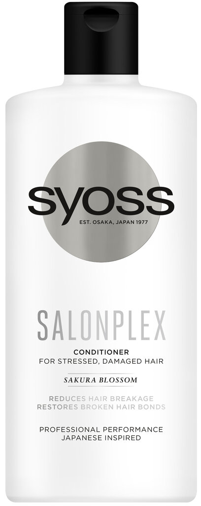 Syoss Salonplex palsam 440ml, 6 pakendikomplekti hind ja info | Juuksepalsamid | kaup24.ee