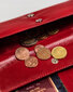 Naiste rahakott naturaalsest nahast Peterson, punane hind ja info | Naiste rahakotid | kaup24.ee
