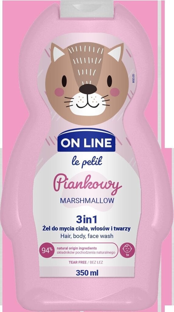 Pesuvaht lastele On Line Le Petit, 350 ml hind ja info | Laste ja ema kosmeetika | kaup24.ee