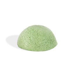 Käsn näopesuks ja massaažiks rohelise teega Mohani Konjac Sponge hind ja info | Näopuhastus- ja massaažiseadmed | kaup24.ee