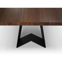 Обеденный стол Colin, 220x100x75 см, темно-коричневый цена и информация | Кухонные и обеденные столы | kaup24.ee