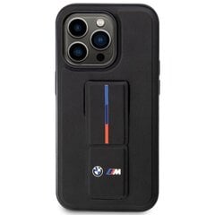 Etui BMW BMHCP14L22GSLK iPhone 14 Pro 6.1" czarny|black hardcase Grip Hot Stamp цена и информация | Чехлы для телефонов | kaup24.ee