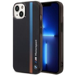 Etui BMW BMHCP14S22HVGV iPhone 14 6.1" czarny|black IML Tricolor Stripe цена и информация | Чехлы для телефонов | kaup24.ee