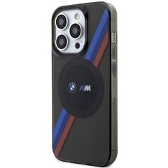 Etui BMW BMHMP14XHDTK iPhone 14 Pro Max 6,7" szary|grey hardcase Tricolor Stripes MagSafe цена и информация | Чехлы для телефонов | kaup24.ee