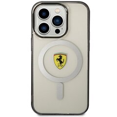 Ferrari FEHMP14LURKT iPhone 14 Pro 6,1" przezroczysty|transparent hardcase Outline Magsafe цена и информация | Чехлы для телефонов | kaup24.ee