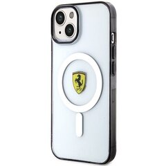 Ferrari FEHMP14SURKT iPhone 14 6,1" przezroczysty|transparent hardcase Outline Magsafe цена и информация | Чехлы для телефонов | kaup24.ee