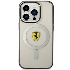 Ferrari FEHMP14XURKT iPhone 14 Pro Max 6.7" przezroczysty|transparent hardcase Outline Magsafe цена и информация | Чехлы для телефонов | kaup24.ee