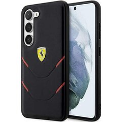 Ferrari FEHCS23SPBAK S23 S911 czarny|black hardcase Hot Stamp Lines цена и информация | Чехлы для телефонов | kaup24.ee