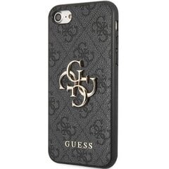 Guess GUHCI84GMGGR iPhone 7|8|SE 2020 | SE 2022 szary|grey hardcase 4G Big Metal Logo цена и информация | Чехлы для телефонов | kaup24.ee