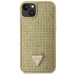 Guess GUHCP14MHDGTPD iPhone 14 Plus 6.7" złoty|gold hardcase Rhinestone Triangle цена и информация | Чехлы для телефонов | kaup24.ee