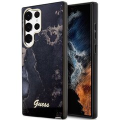 Guess GUHCS23LHTMRSK S23 Ultra S918 czarny|black hardcase Golden Marble Collection цена и информация | Чехлы для телефонов | kaup24.ee