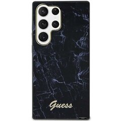 Guess GUHCS23LPCUMAK S23 Ultra S918 czarny|black hardcase Marble цена и информация | Чехлы для телефонов | kaup24.ee