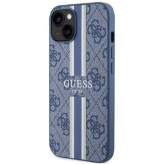 Guess GUHMP14XP4RPSB iPhone 14 Pro Max 6.7" niebieski|blue hardcase 4G Printed Stripes MagSafe цена и информация | Чехлы для телефонов | kaup24.ee