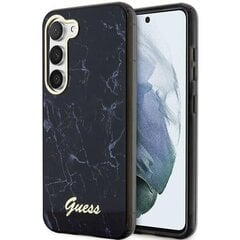 Guess GUHCS23MPCUMAK S23 +S916 czarny|black hardcase Marble цена и информация | Чехлы для телефонов | kaup24.ee