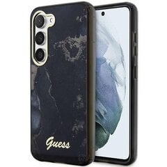 Guess GUHCS23SHTMRSK S23 S911 czarny|black hardcase Golden Marble Collection цена и информация | Чехлы для телефонов | kaup24.ee