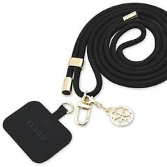 Guess GUUCNMG4EK Universal CBDY Cord pasek czarny|black цена и информация | Аксессуары для телефонов | kaup24.ee