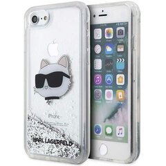 Karl Lagerfeld KLHCI8LNCHCS iPhone 7|8| SE 2020 | SE 2022 srebrny|silver hardcase Glitter Choupette Head цена и информация | Чехлы для телефонов | kaup24.ee