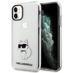Karl Lagerfeld KLHCN61HNCHTCT iPhone 11 | Xr 6,1" transparent hardcase Ikonik Choupette цена и информация | Чехлы для телефонов | kaup24.ee