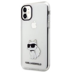 Karl Lagerfeld KLHCN61HNCHTCT iPhone 11 | Xr 6,1" transparent hardcase Ikonik Choupette цена и информация | Чехлы для телефонов | kaup24.ee