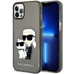 Karl Lagerfeld KLHCP12MHNKCTGK, must hind ja info | Telefoni kaaned, ümbrised | kaup24.ee