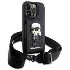 Karl Lagerfeld KLHCP14LCSAKHPKK, must hind ja info | Telefoni kaaned, ümbrised | kaup24.ee