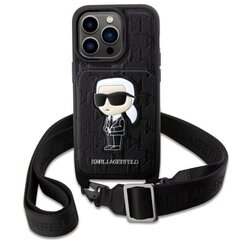 Karl Lagerfeld KLHCP14LCSAKHPKK, must hind ja info | Telefoni kaaned, ümbrised | kaup24.ee