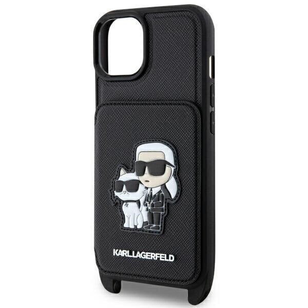 Karl Lagerfeld KLHCP14SCSAKCPMK, must цена и информация | Telefoni kaaned, ümbrised | kaup24.ee