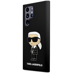 Karl Lagerfeld KLHCS23LSNIKBCK, must цена и информация | Чехлы для телефонов | kaup24.ee