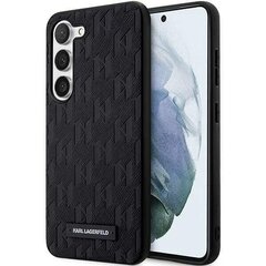 Karl Lagerfeld KLHCS23MSAKLHPK S23+ S916 hardcase czarny|black Saffiano Mono Metal Logo цена и информация | Чехлы для телефонов | kaup24.ee