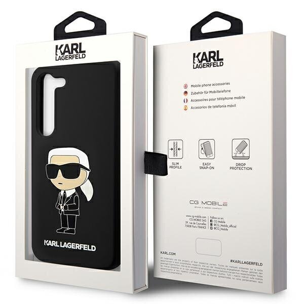 Karl Lagerfeld KLHCS23SSNIKBCK, must цена и информация | Telefoni kaaned, ümbrised | kaup24.ee