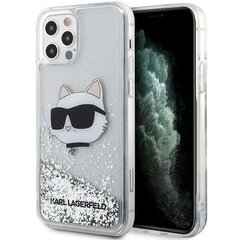 Karl Lagerfeld KLHCP12MLNCHCS iPhone 12| 12 Pro 6,1" srebrny|silver hardcase Glitter Choupette Head цена и информация | Чехлы для телефонов | kaup24.ee